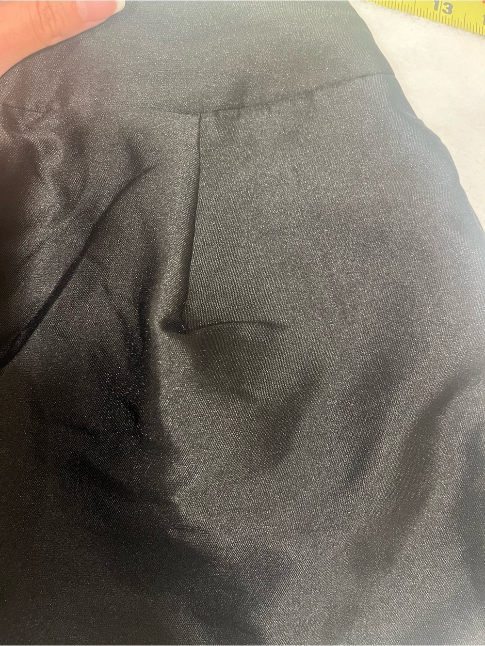 N.G.N Black High Waisted Pleated Shorts-Small - Picture 3 of 7